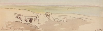 Dendera, 15 janvier 1867 - Edward Lear